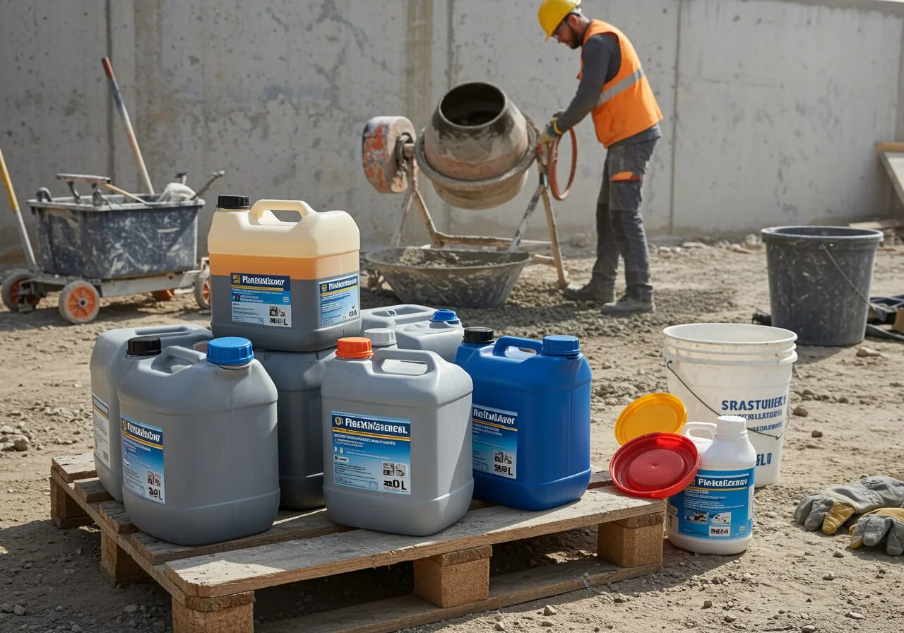 Марки пластификаторов для бетона