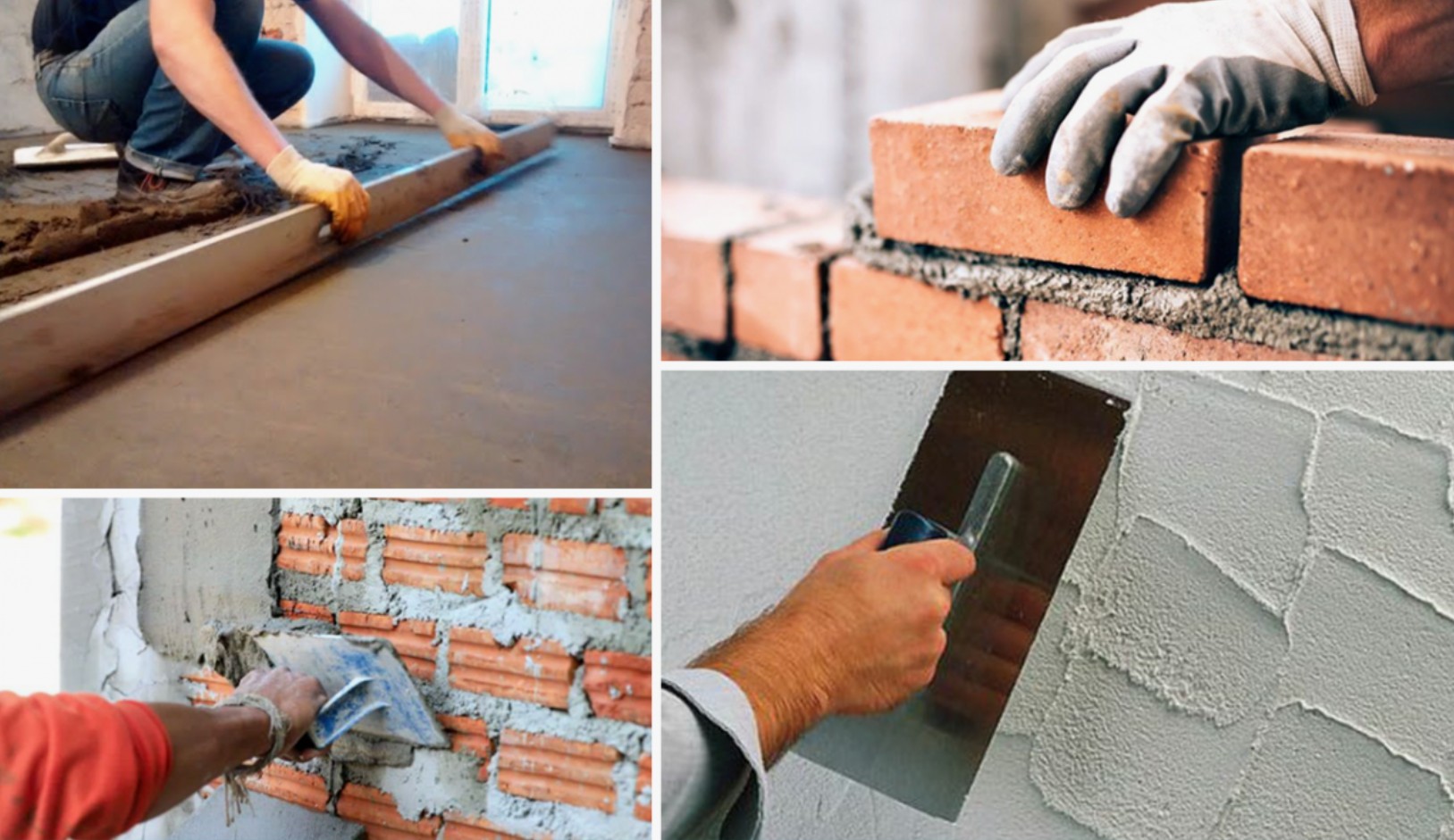 виды строительных растворов